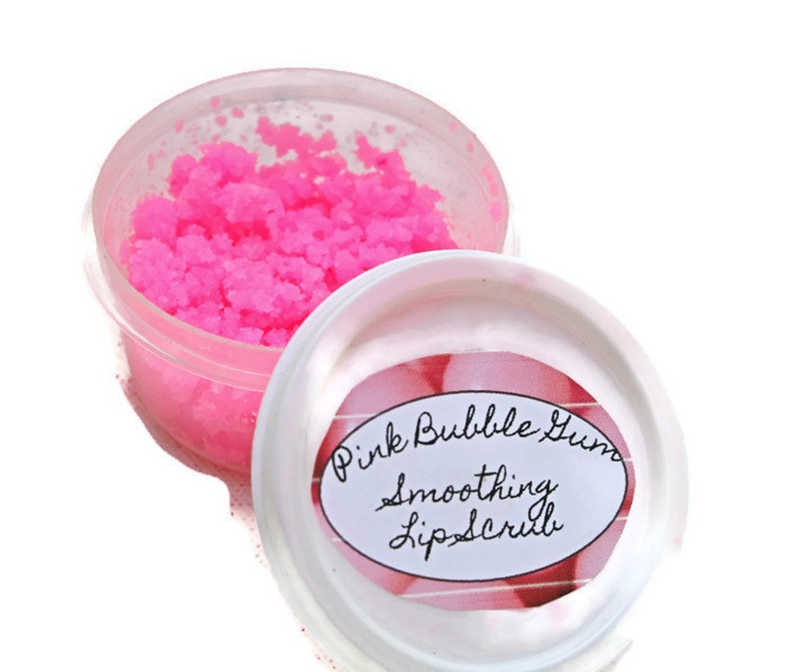 Pink Lip Scrub Sugar Lip Scrub Natural Lip Scrub Vegan Etsy