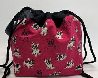 Large Boxed Drawstring Project Bag