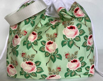 Large Boxed Drawstring Project Bag