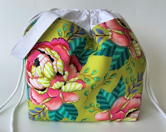 Large Boxed Drawstring Project Bag