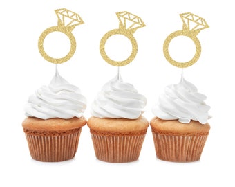Cupcake Topper Ring | Etsy