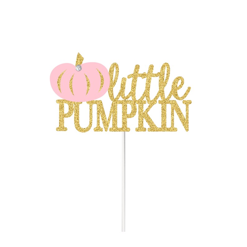 Our Little Pumpkin is Turning One Smash Cake Topper Little | Etsy