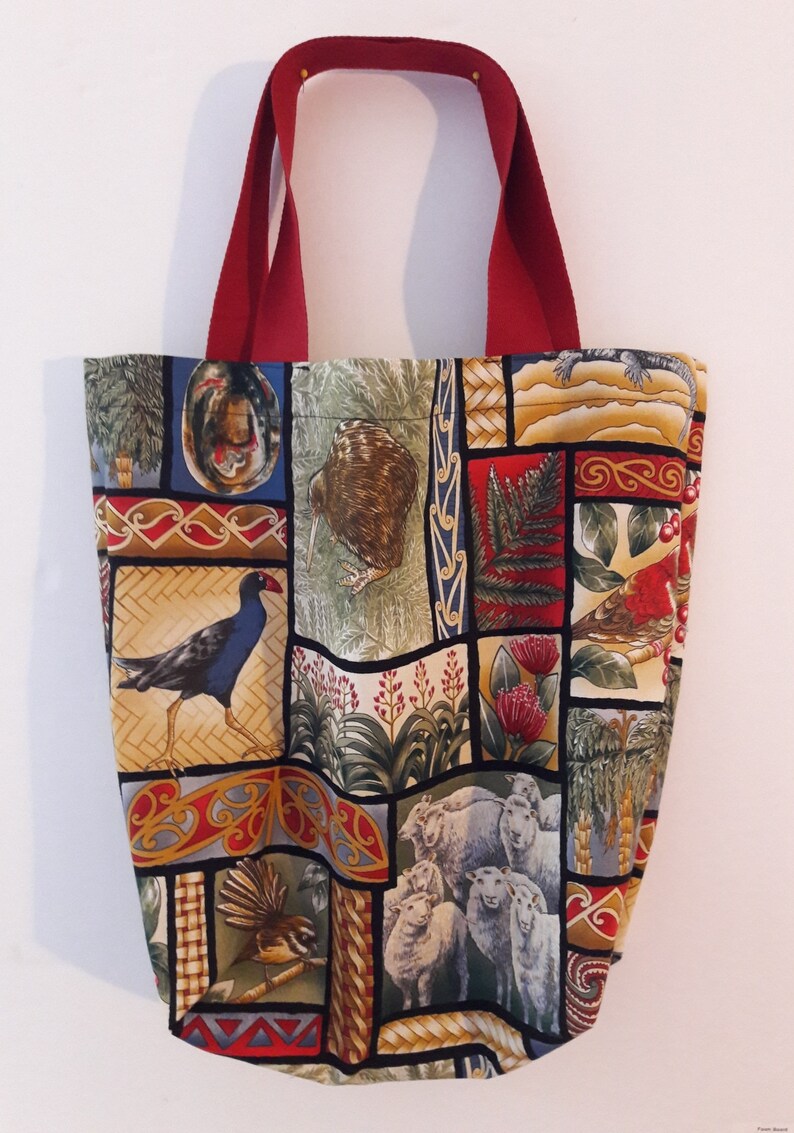 The Easiest Bag to Make, Easy Fabric Bag Pattern, Fabric Shopping Bag Pattern (Instant Download