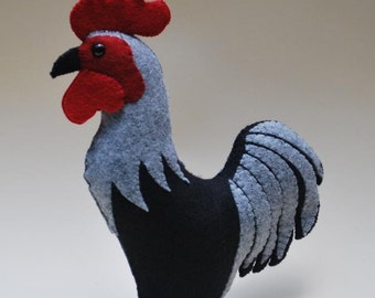 Felt Rooster