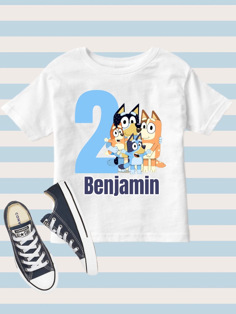 Bluey Birthday T-shirt