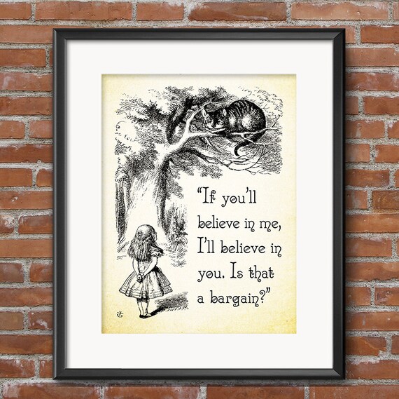 Alice In Wonderland Decorations Wedding Decor Wall Art Etsy