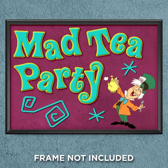 Disney on X: It's a very merry mad tea party in Wonderland! https