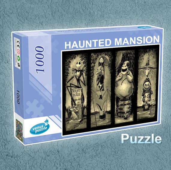 Disneyland Haunted Mansion Nightmare Before Christmas Stretching Room Jigsaw  PUZZLE Disneyland Jack Skellington 100 500 1000 2000 PUZZLE3290 