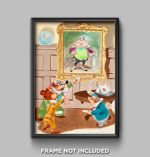 Mr. Toad's Wild Ride Poster Print Concept Art Disneyland | Etsy