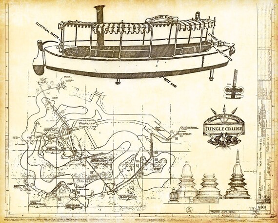 disney world water drawing
