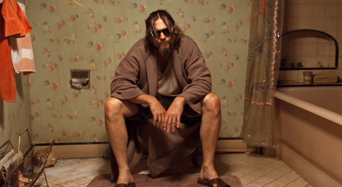 BIG LEBOWSKI POSTER Funny Bathroom Art Print Big Lebowski Etsy