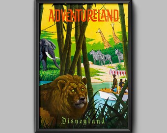 Jungle Cruise Attraction Poster - Etsy