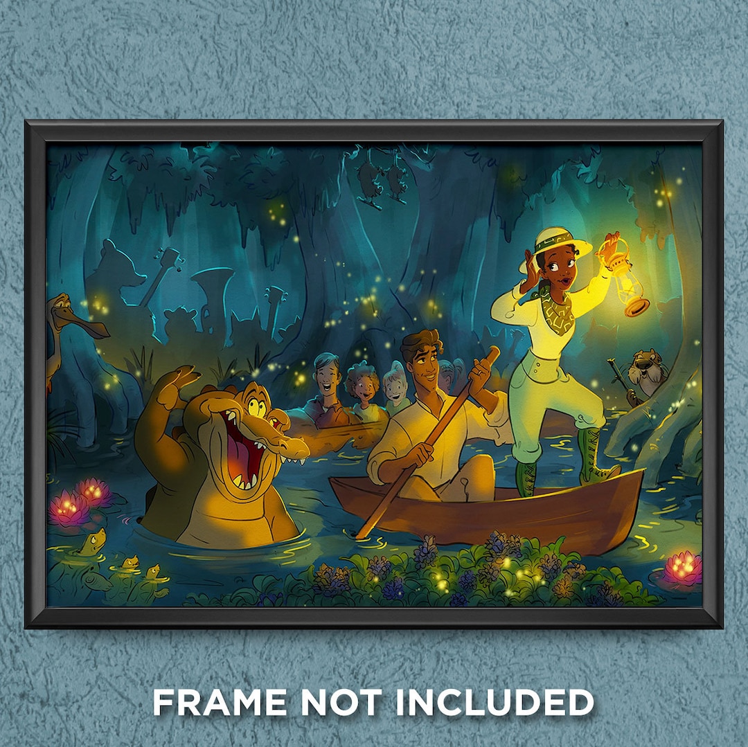 tiana-s-bayou-adventure-concept-art-print-poster-splash-mountain-tiana