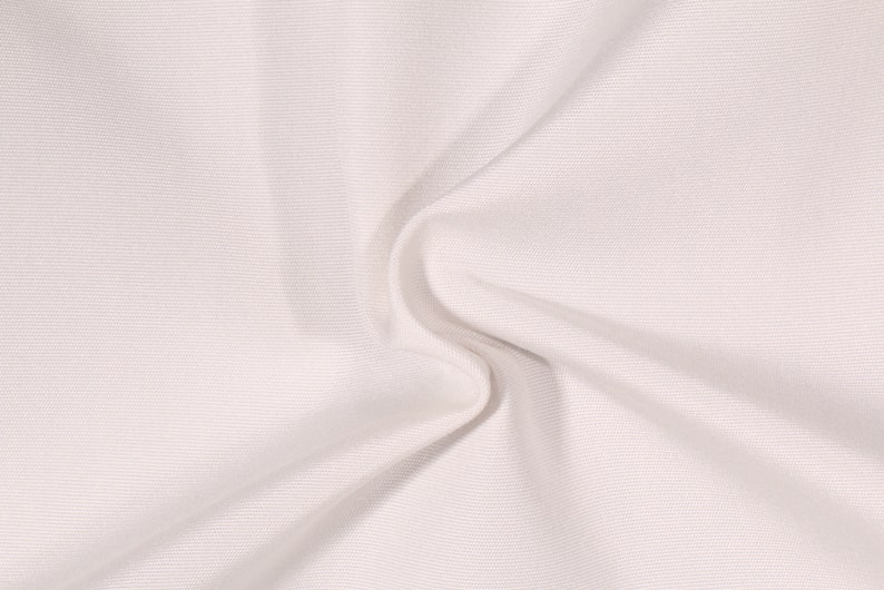 White Sunbrella Canvas pillow cover, indoor / outdoor decorative pillow cover immagine 3