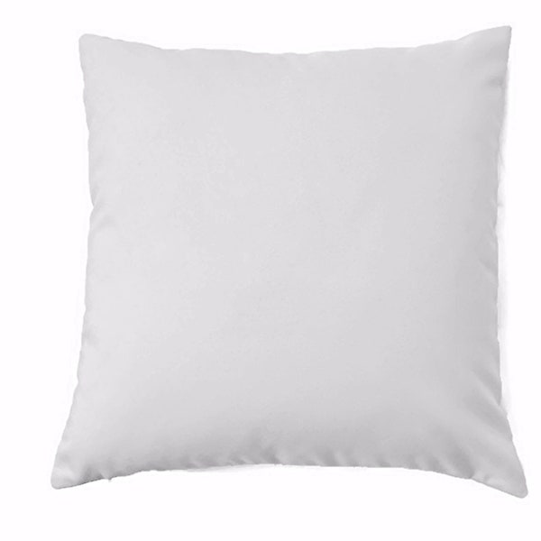 White Sunbrella Canvas pillow cover, indoor / outdoor decorative pillow cover