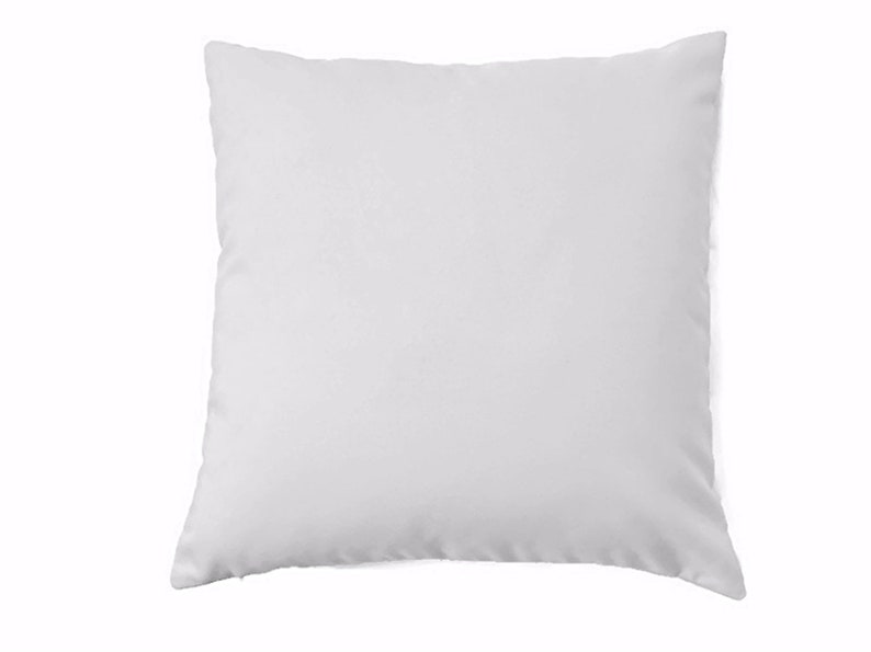 White Sunbrella Canvas pillow cover, indoor / outdoor decorative pillow cover immagine 1