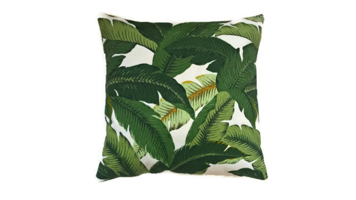 Tommy Bahama Tropical Pillow Coverleaf Pillow Cover Etsy