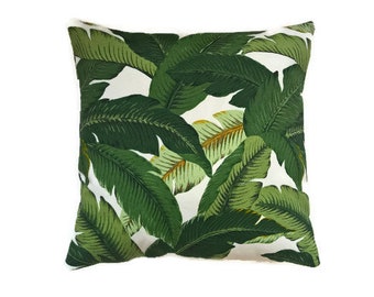 Tommy Bahama tropical Pillow cover,Leaf pillow cover, Indoor/outdoor pillow cover