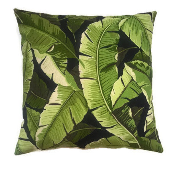 Tropical Pillow cover,Indoor/Outdoor decorative pillow cover,fall pillow cover