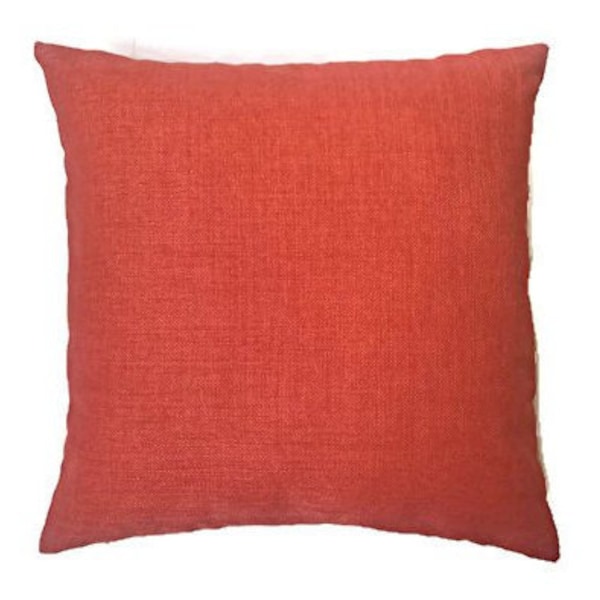 Coral Outdoor Pillows Etsy