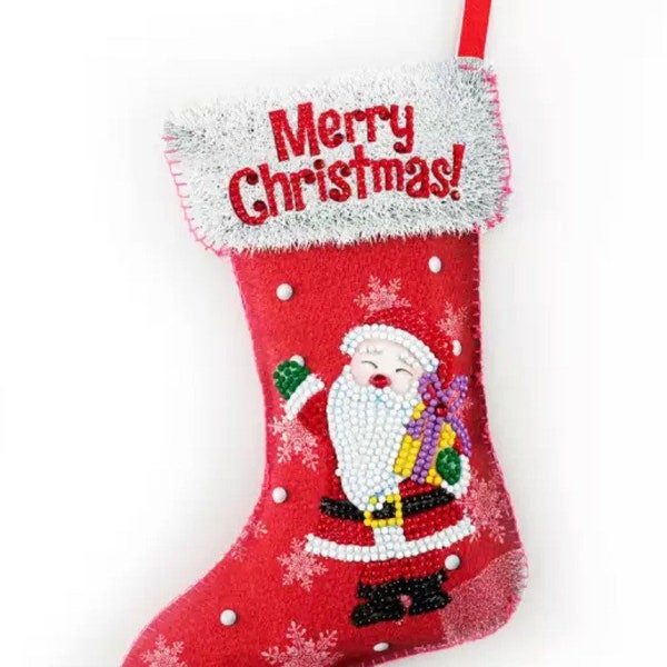 Diamond Painting Christmas Stocking Kits - Etsy