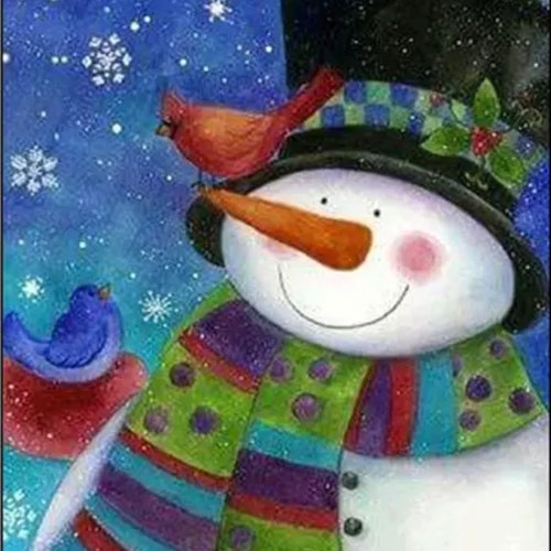 2022 Christmas Winter Velvet Linen Canvas Painting 79 58 Cm Round Diamond And Ab Diamond In Stock Blank Diamond Painting Canvas Square/Round Diamond Canvas | Etsy