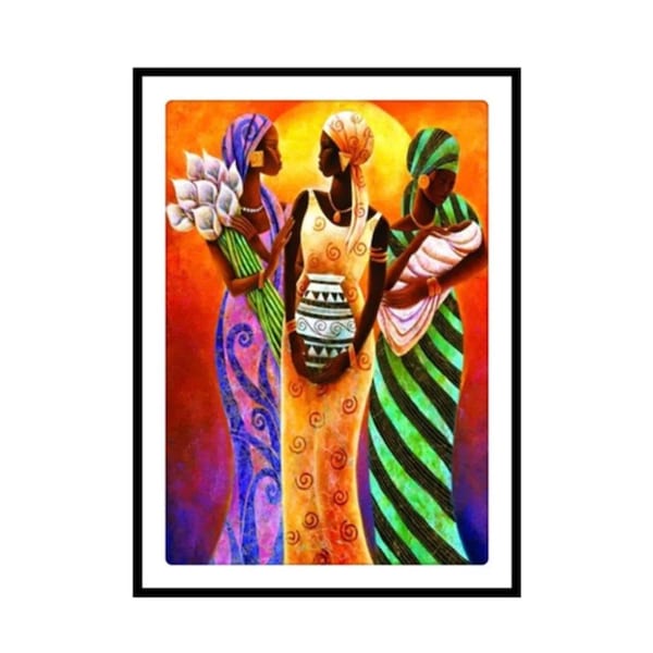 African Diamond Painting Kit Etsy