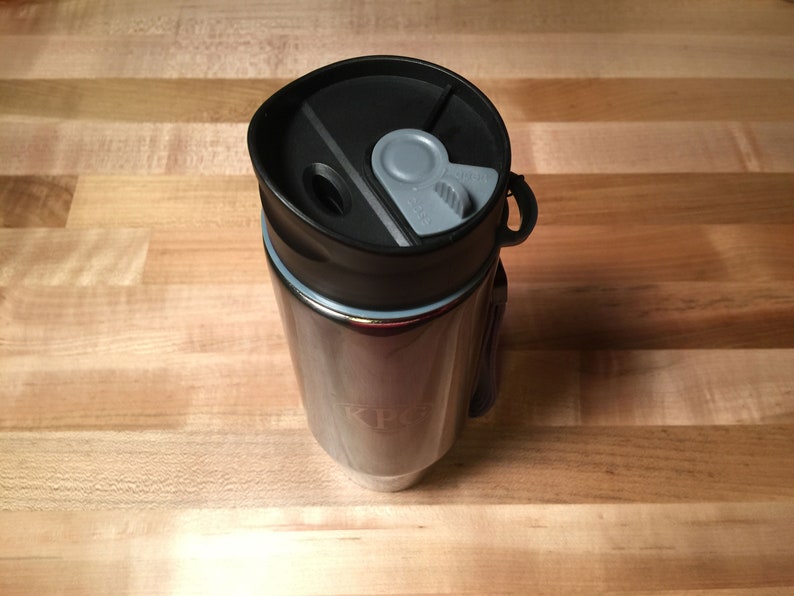 Custom Personalized Laser Engraved Stainless Steel Monogram Tumbler Mug Coffee Thermos image 3