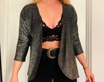 sparkly cardigan
