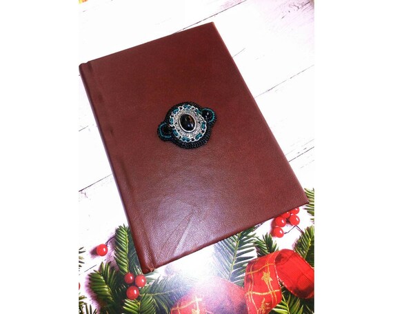 Leather Handmade Notebook Journal In Vintage Style With Etsy
