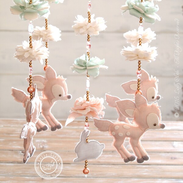 Deer Nursery Decor Etsy