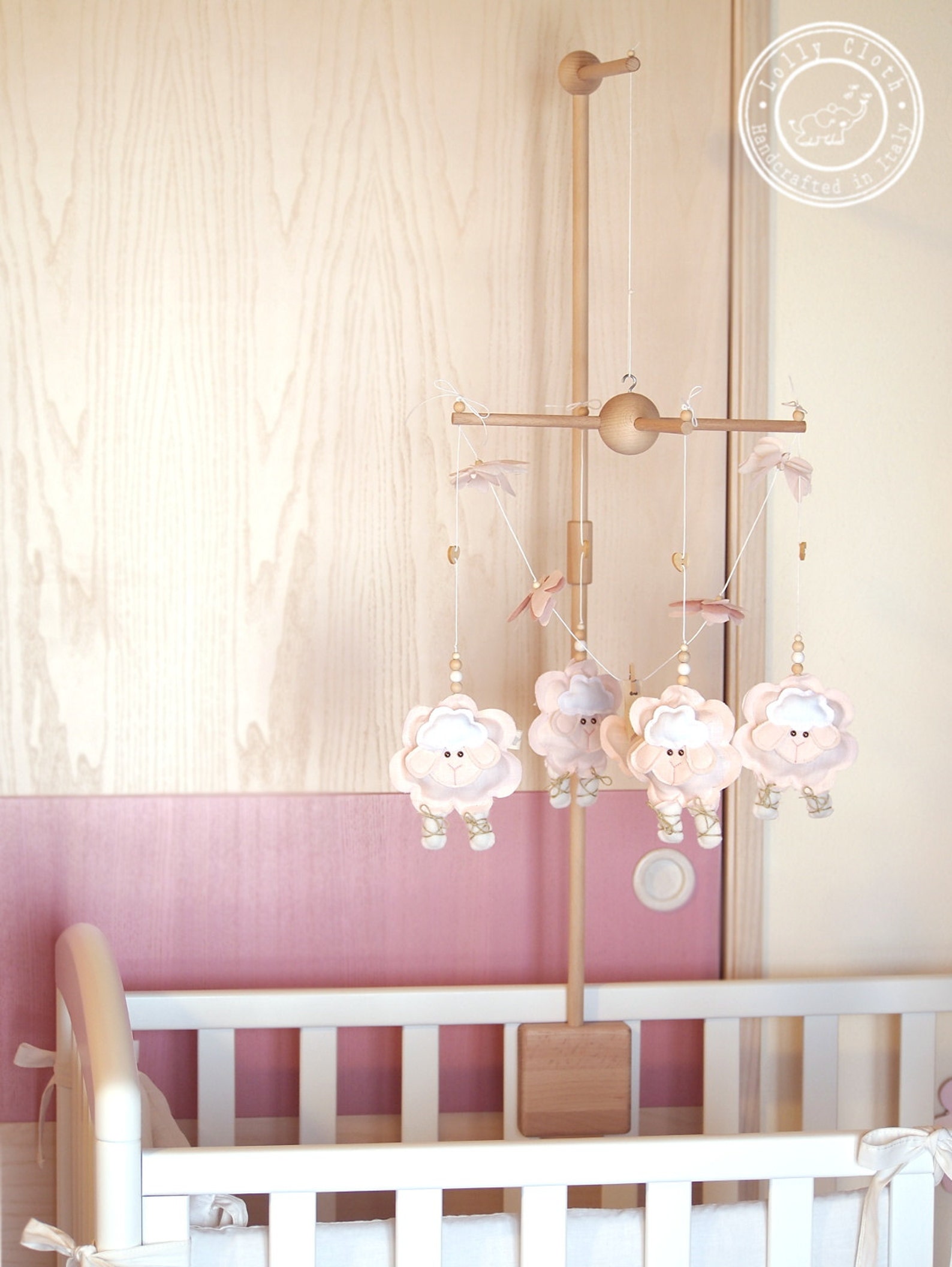 Baby Crib Mobile Arm Wooden Crib Arm for Baby Mobile Hanger Etsy