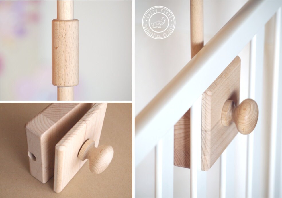 Baby Crib Mobile Arm Wooden Crib Arm for Baby Mobile Hanger Etsy