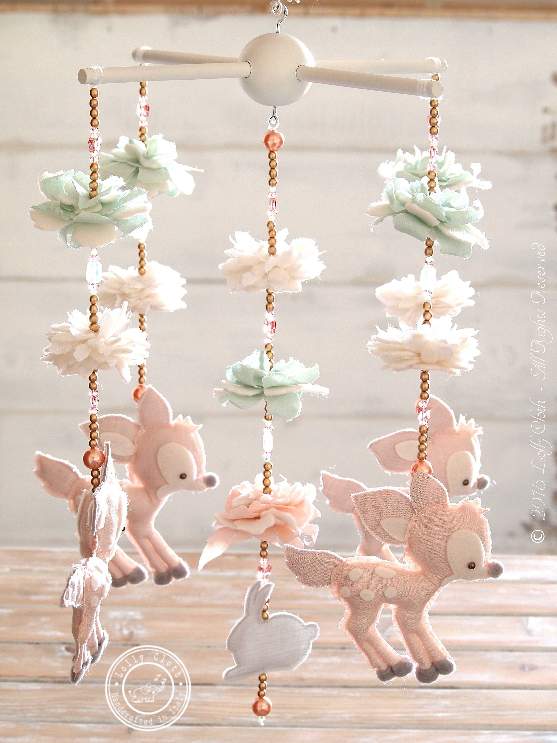 Woodland baby mobile online