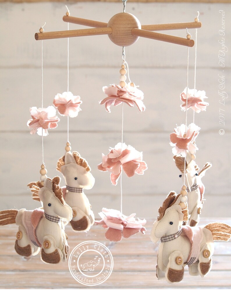 Baby Boy Mobile Horse Baby Crib Mobile Baby Mobile Boy Baby Etsy