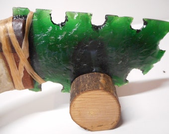 Large Eccentric   Deer Crown Handle with Base