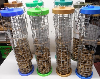 Peanut Feeder for Woodpeckers Nuthatches and more species.