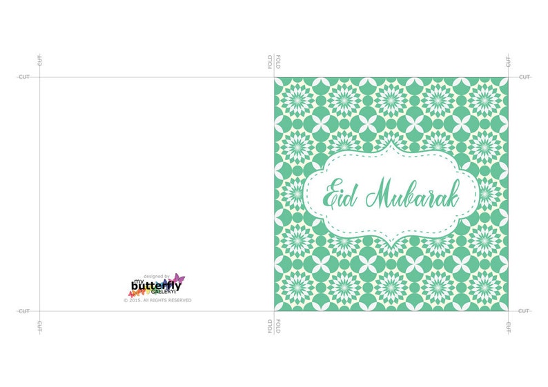 printable eid mubarak card digital download eid cards etsy