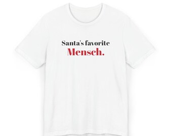 Camiseta unisex interreligiosa de Navidad y Hanukkah, camiseta de coexistencia judeocristiana, camiseta de regalo navideña, ropa para hombre y mujer, camiseta de diversidad religiosa