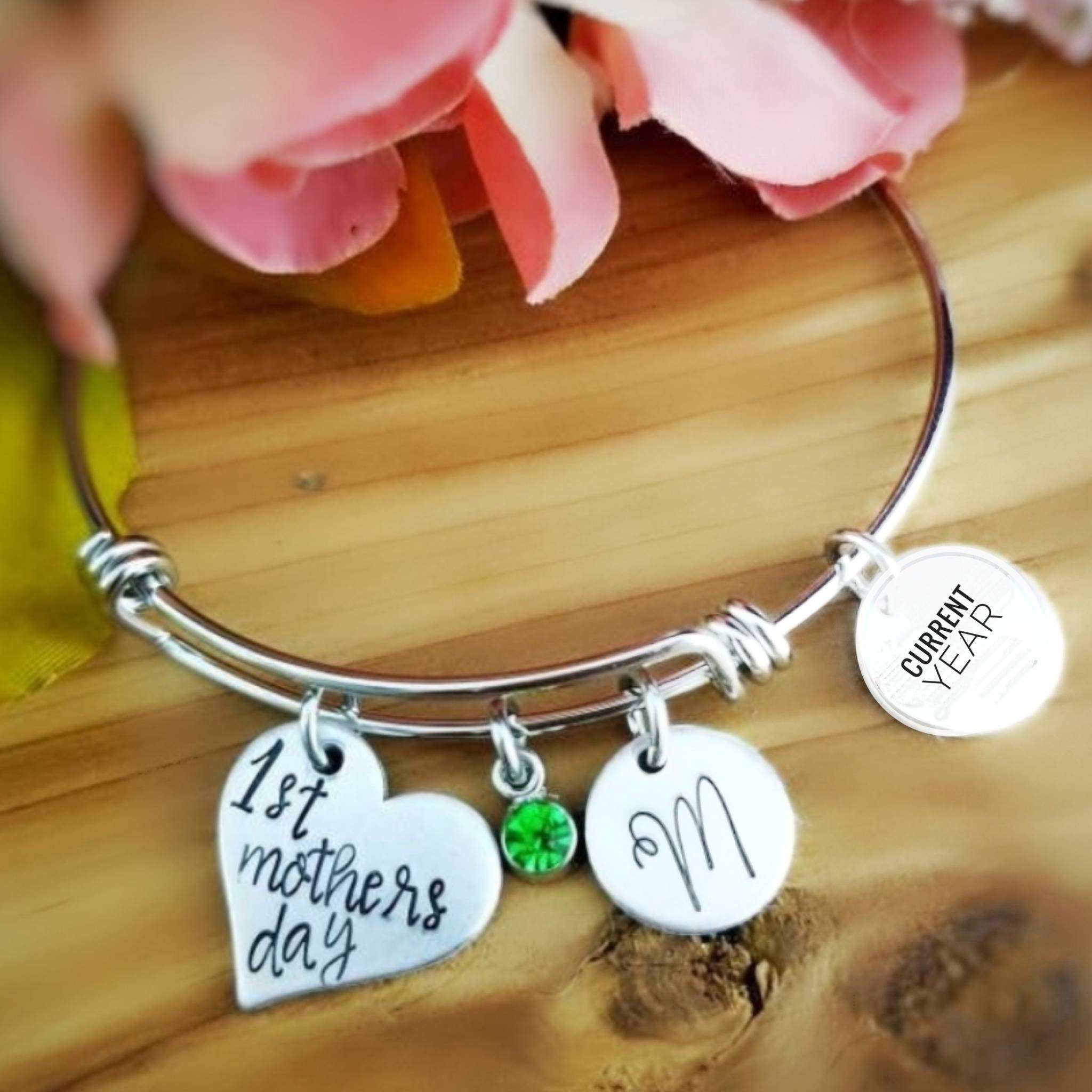 First Mothers Day Bracelet 2024 favors