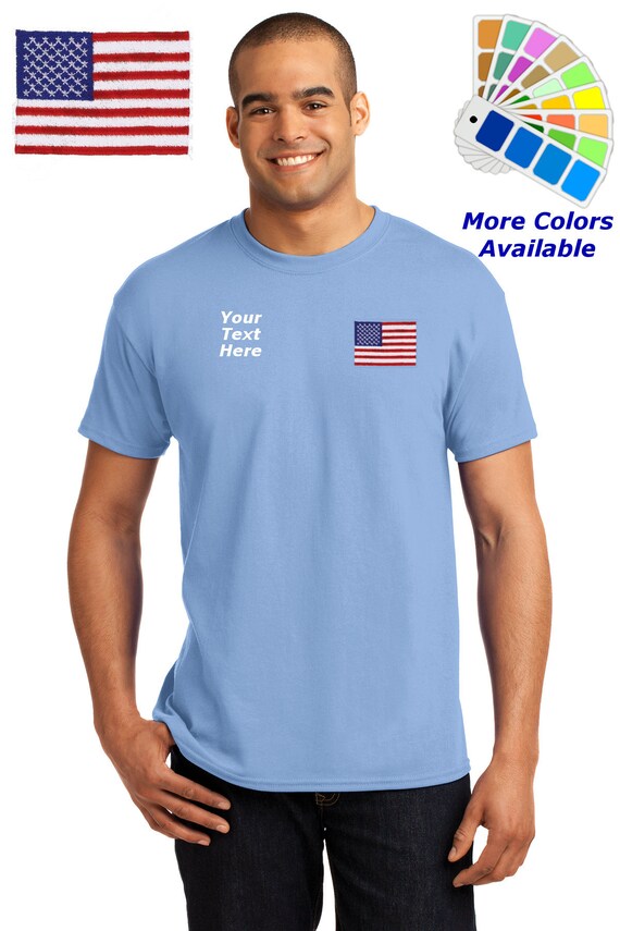 custom t shirt embroidery
