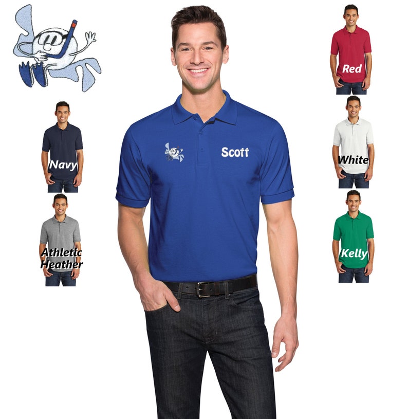 custom golf polo shirts