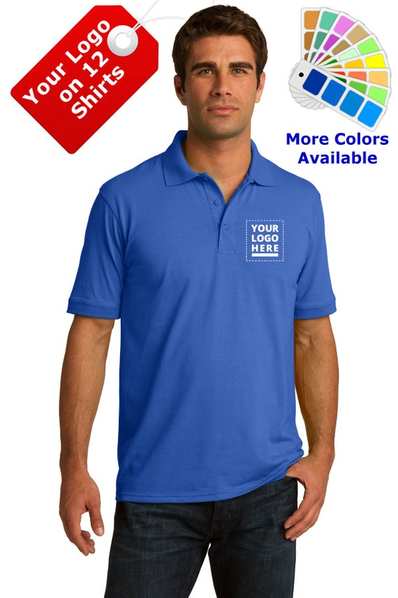 polo shirts with company logo