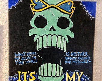 Soul King Brook One Piece Bounty Posters Room Art Wall Art - Etsy