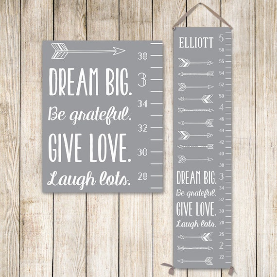 Etsy Personalized Growth Chart