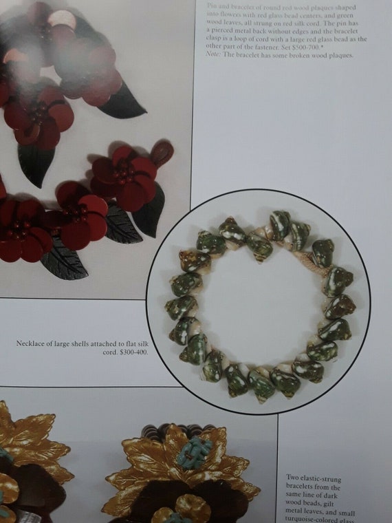 Vintage Miriam Haskell shell & MOP disc necklace … - image 6