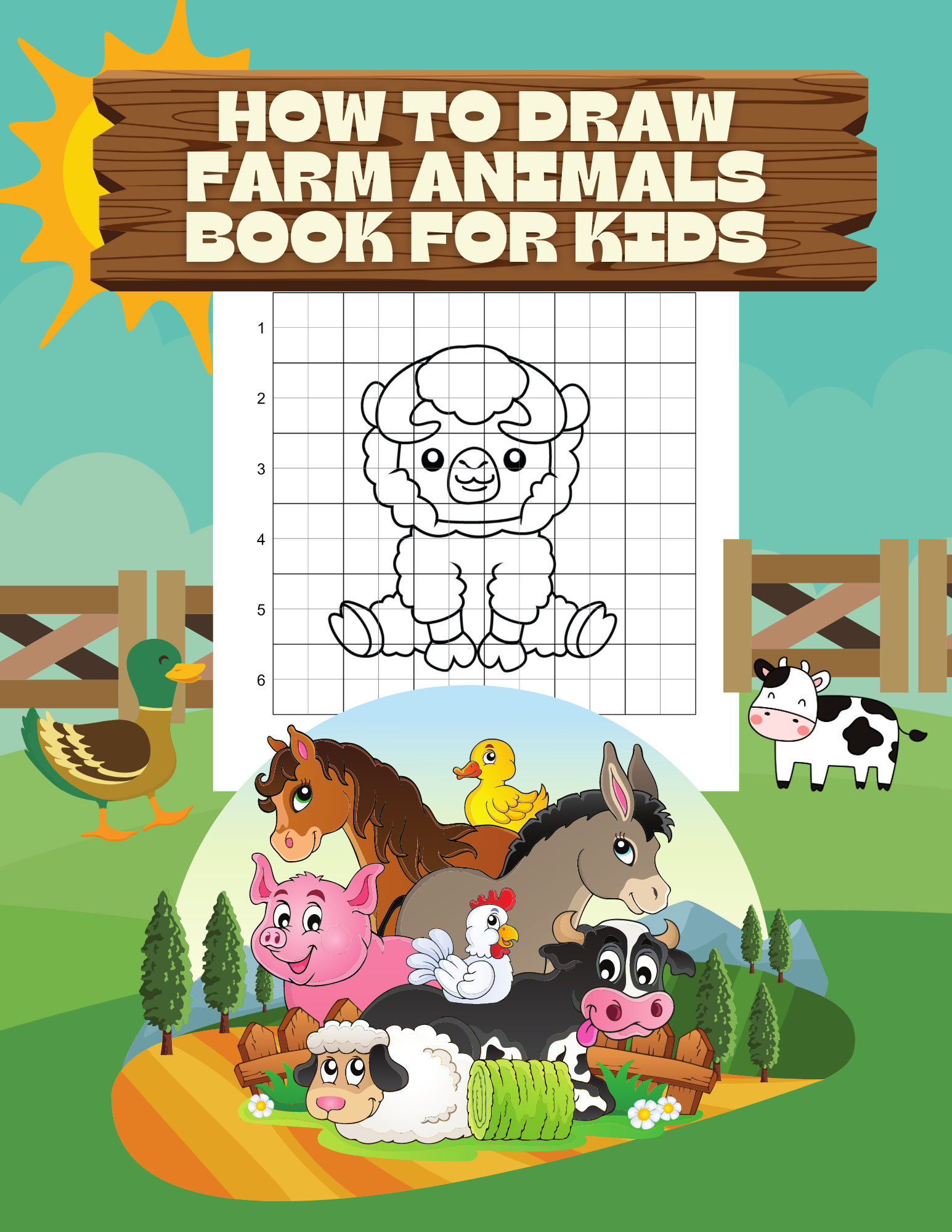 How To Draw Farm Animals For Kids Step By Step how-to-draw-farm-animals-for-kids-step-by-step