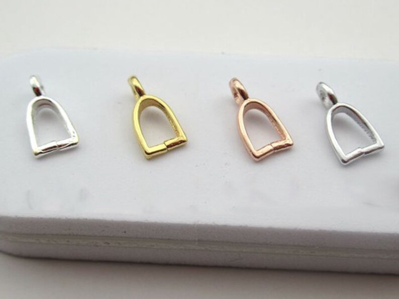 10 stücke Echtes 925 Sterling Silber Erkenntnisse Frühling Ring Verschluss