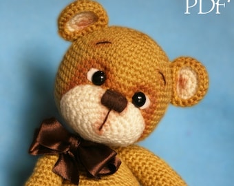 Elfin Thread - Teddy Bear Amigurumi PDF Pattern (Teddy Bear crochet  PDF pattern)