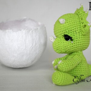 Elfin Thread Tronco, the Chibi Triceratops image 4